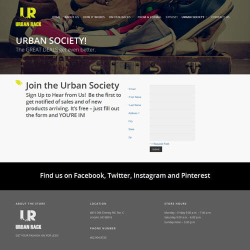 Urban Rack - Urban Society